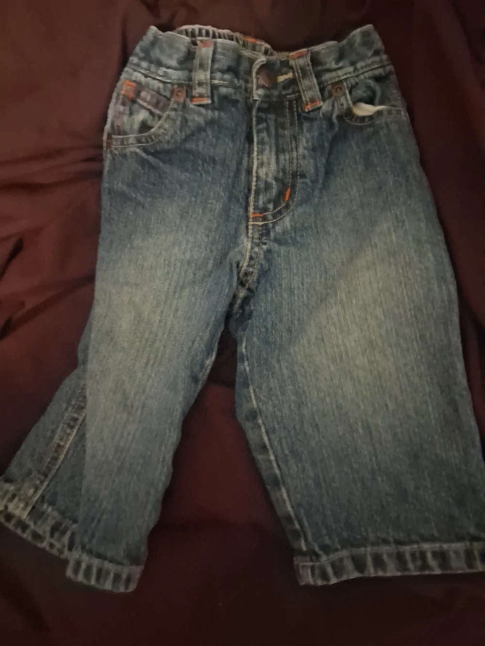Old Navy Boys Blue Straight Jeans